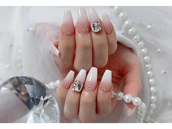 Papillon nailの写真/長さだし＆シンプル系が得意！早いのに仕上がりキレイなジェルネイルをお届け☆マグネットやワンホンも◎