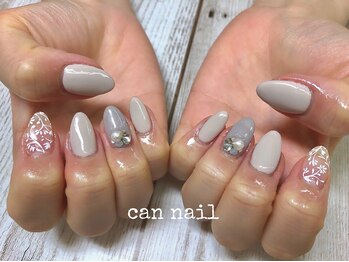 キャンネイル 金山店(Can Nail)/上品♪手描きアート♪