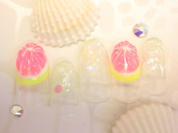 ネイルサロン ロゼオ(Nail salon Roseo)/■渋谷>7990円/ぷくぷくフルーツ