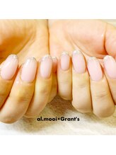 アルモーイ(al.mooi)/ラメ・スキニーフレンチ