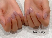 ネイルズアリー 立川店(Nails ally)/オフィスネイル×シンプルネイル