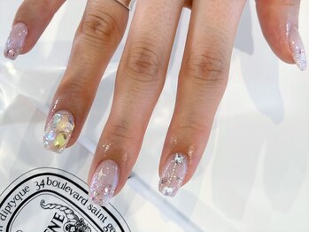 ムーイ 外苑前(mooi.)/kirakira art uruuru parts nail