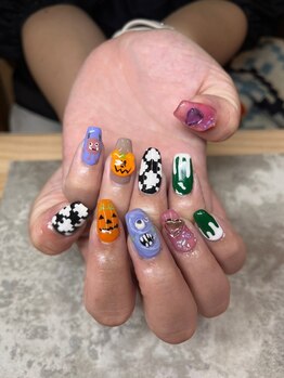 モレリア 心斎橋店(morelia)/ハロウィーンネイル