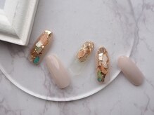 ネイル スパ ココプラス(Nail spa Cocoplus)/おしゃれ上品ベージュネイル