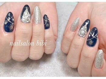 ネイルサロン ビビ(bibi)/クリスマスネイル