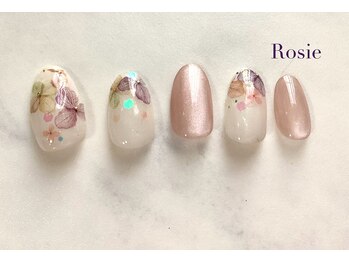 ロージィ(Rosie)/紫陽花ネイル
