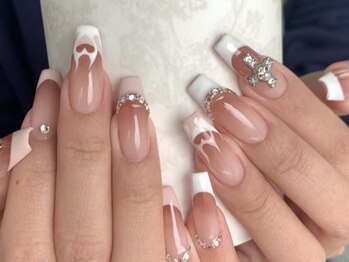 ウサギネイル 新大久保店(usagi nail)/フレンチネイル