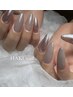 ★HAND★　チップ長さだし10本＋ワンカラー・ラメ　￥9500
