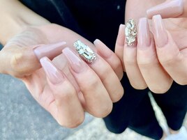 スカルプワンカラー埋め尽くし