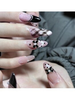 ピュアアンドリッチネイルサロン(Pure&Rich Nail Salon)/チェックネイル