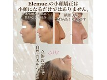 エレミュー(Elemue)の雰囲気（目、おでこ、鼻のパーツ、姿勢も変わります）