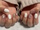 ひまりネイル(ひまりnail)の写真/《持続する艶ネイル.*》こだわりのトップジェル使用☆オフィスでも楽しめる上品アートや自爪風仕上げも◎