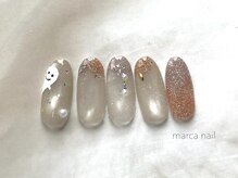 マルカネイル(marca nail)の雰囲気（手描きアートが得意です。多数サンプルあります！）
