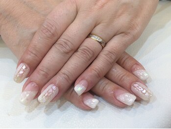 シャンネイルケアサロン(Shan Nail caresalon)/ホワイトシェルネイル