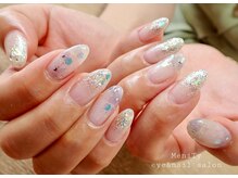 メニティ(MeniTy)/紫陽花ネイル