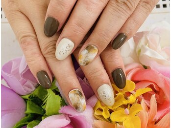 ダブルネイル(Double Nail)/【ほり】DC☆27ニュアンスネイル