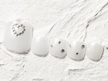 ジェミーネイル エビス(Jemiy nail ebisu)/ビジューシンプル10410yen