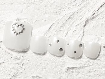 ジェミーネイル エビス(Jemiy nail ebisu)/ビジューシンプル10410yen