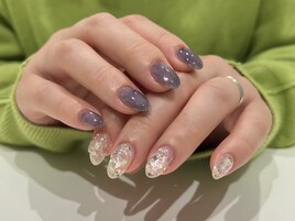 天然石とファーネイル★