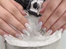 モカ 心斎橋(moca by Lee)/手描きアートネイル