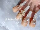 グラデーション　春ネイル