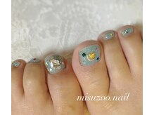 ミスズーネイル(misuzoo.nail)の雰囲気（足元からおしゃれにしましょう。ワンポイントアート人気です。）