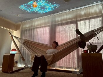 みつる堂/ハンモックでゆっくり一息◎