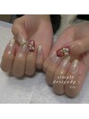 クリスマスネイル/simple定額