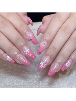 スリー リア ネイル 心斎橋(3-Leah Nail)/チップ/デザイン10本