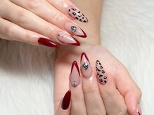 ルミナネイル(LUMINA NAILS)の雰囲気（秋ネイル/個性派ネイル/アートネイル/豹柄）