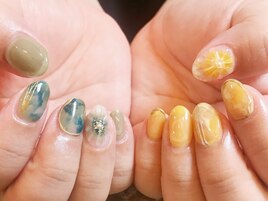 夏のフレッシュネイル