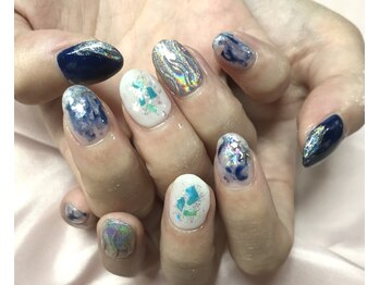 ケーエヌ(KN)/定額M マーブル×シェル