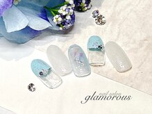 ネイルグラマラス 西新井店/《パラジェル》梅雨Design