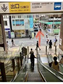 ロレインブロウ 吉祥寺店/当サロンまでの道のり