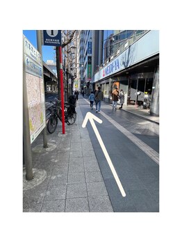 キノワ 六本木(Qinowa)/日比谷線六本木駅からの道順2