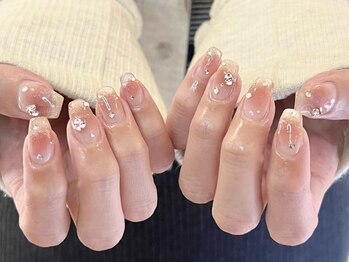 アイネイルズ 新宿店(I nails)の写真/デザイン相談コース6500円～☆初回オフ無料【新宿/パラジェル/ニュアンス/持ち込み/フレンチ/ブライダル】