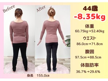 ナチュラル 裕利(natural 裕利)/ダイエット期間3ヶ月