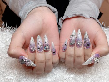 レアネイル 新宿(le'a nail)/ゴージャスネイル