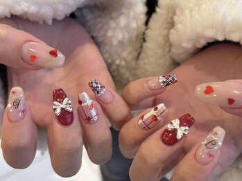 ネオリーブテラス 仙川店(Neolive terrace & Lavie EYELASH)/ハート×リボン