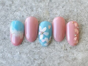 ネイルサロン アージュ(Nail Salon A jyu)/ニュアンス桜ネイル