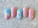 ニュアンス桜ネイル