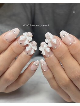 モナールアンド(MONNAL&)/レースネイル