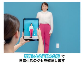 すまいる整体院 永福町店/写真による姿勢分析