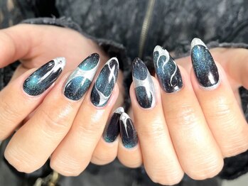 クレオ(Cleo)の写真/長さだし・持ち込みOK*《アートコース65分¥7900/85分¥10100》圧倒的デザイン力!他とは違う私だけのネイルに