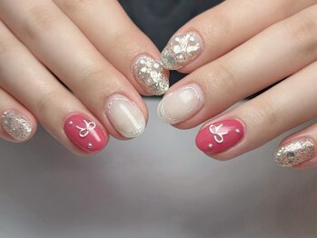 はあとねいる 今出川店の写真/【今出川店】大人気のニュアンスネイル～繊細なアートデザインまで豊富なサンプルが¥4400★