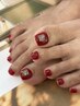 《Foot》アート2本コース ¥6,900