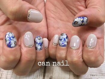 キャンネイル 金山店(Can Nail)/夏♪お花ネイル♪