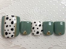タフィーネイル 宜野湾コンベンションシティ店(TaffyNail)/フット グランドデザイン 6990円
