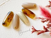 ボネール(nail ＆ eyelash Bounail)/ハンド　ゴージャス　べっ甲