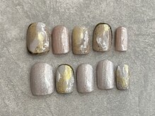 カラネイル 南森町店(calla nail)/漆喰×インクアート